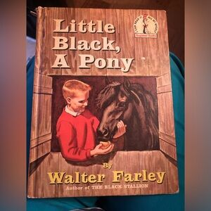 Vintage Children's Book: Little Black, A Pony
